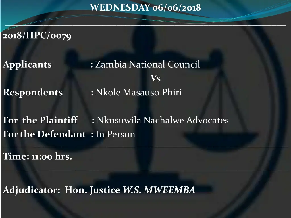 wednesday 06 06 2018 24
