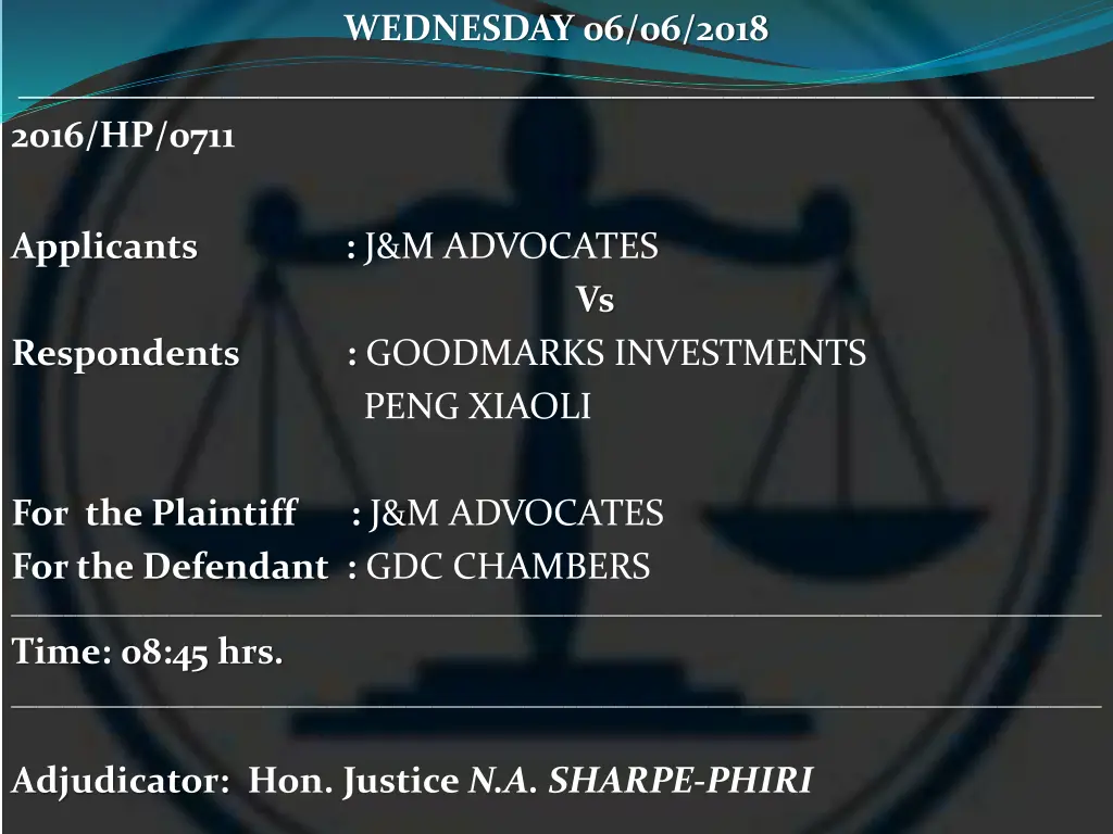 wednesday 06 06 2018 4