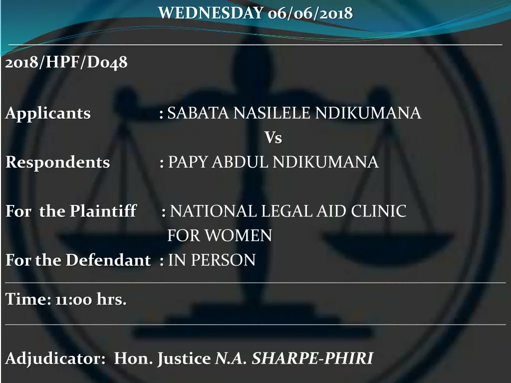 wednesday 06 06 2018 7