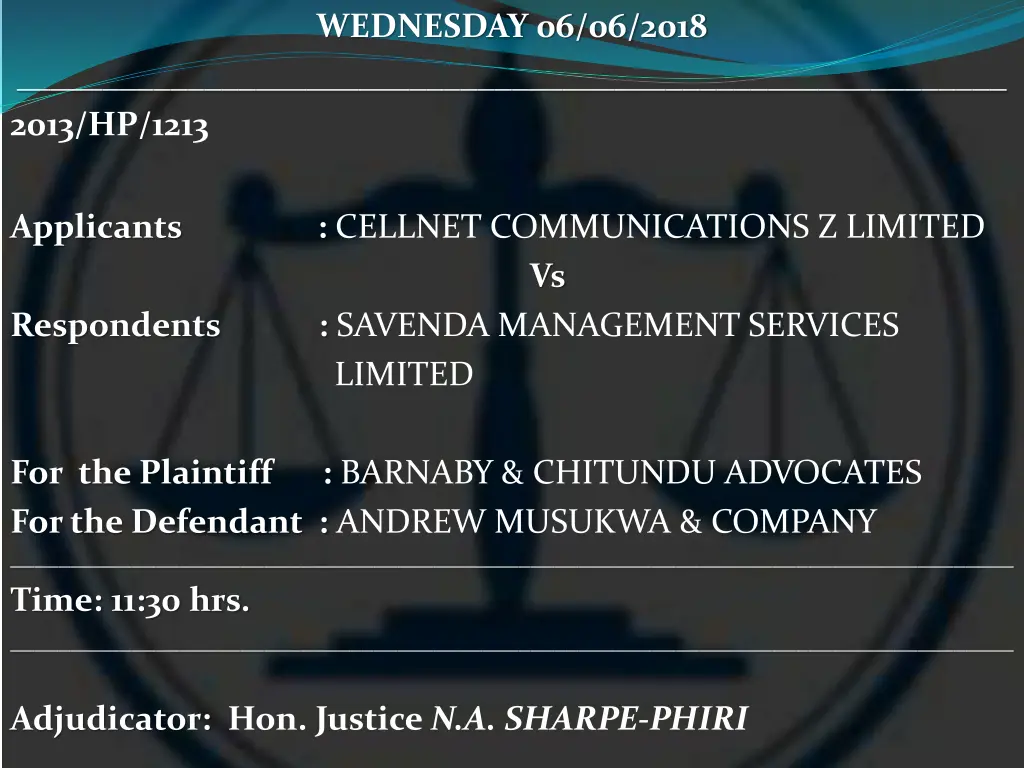 wednesday 06 06 2018 8