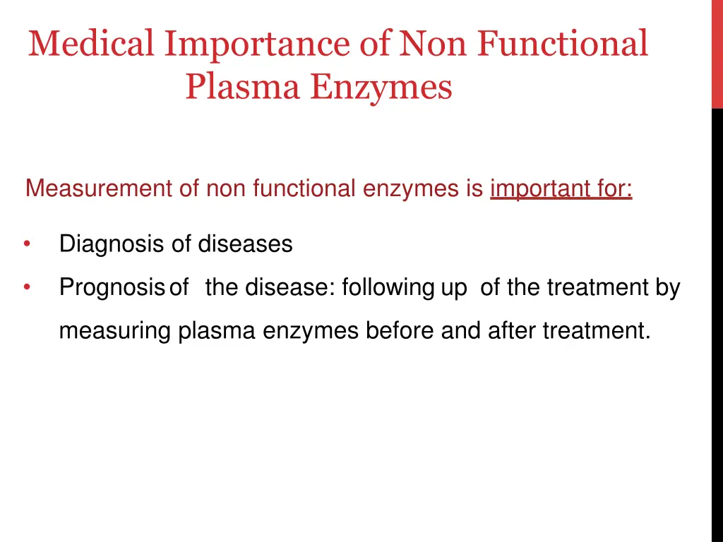 medical importance of non functional plasma