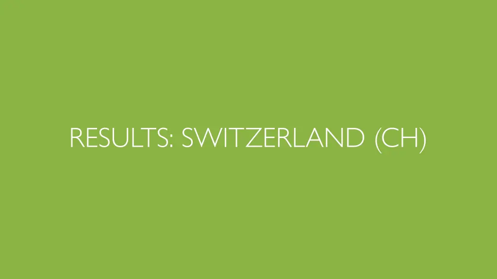 results switzerland ch