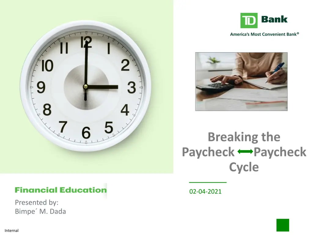 breaking the paycheck paycheck cycle