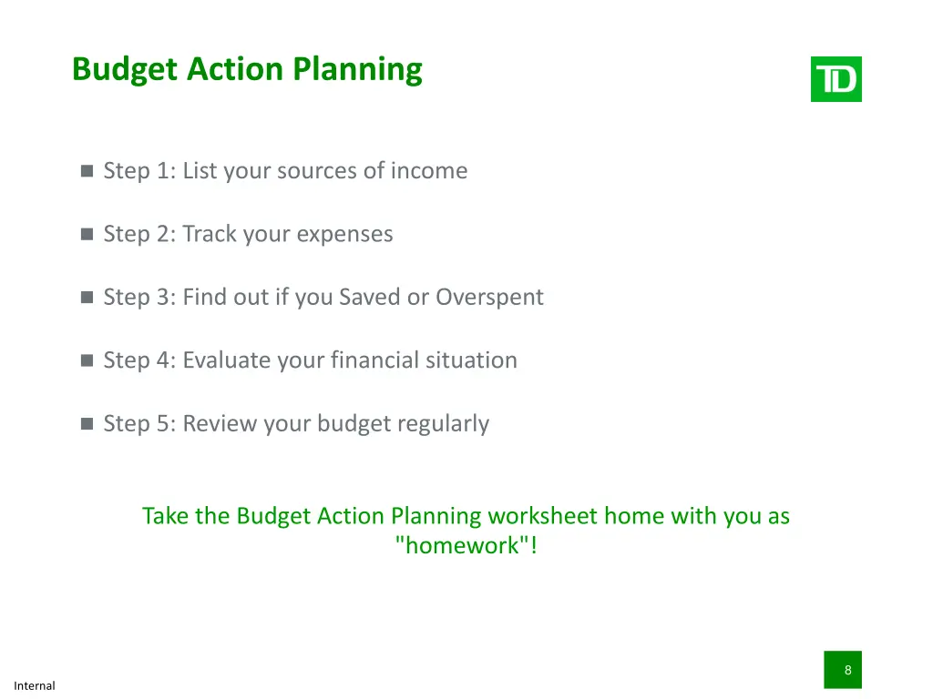 budget action planning