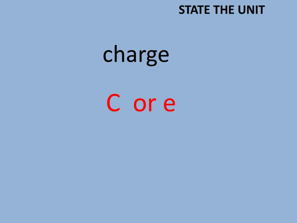 state the unit 2