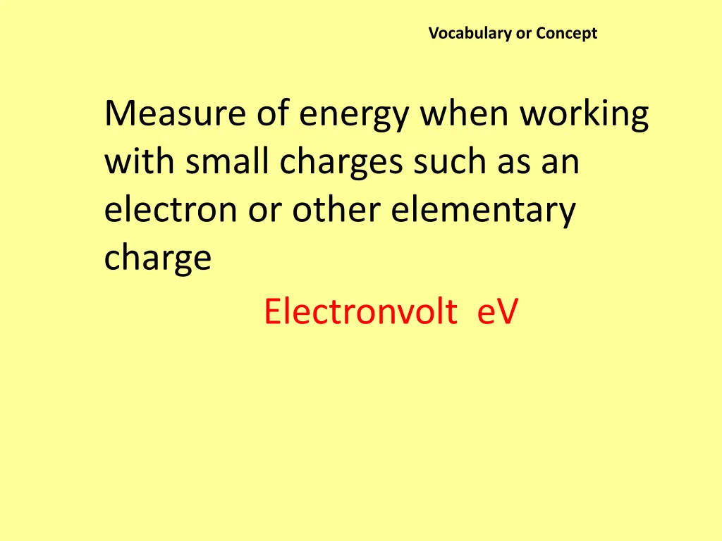 vocabulary or concept 12