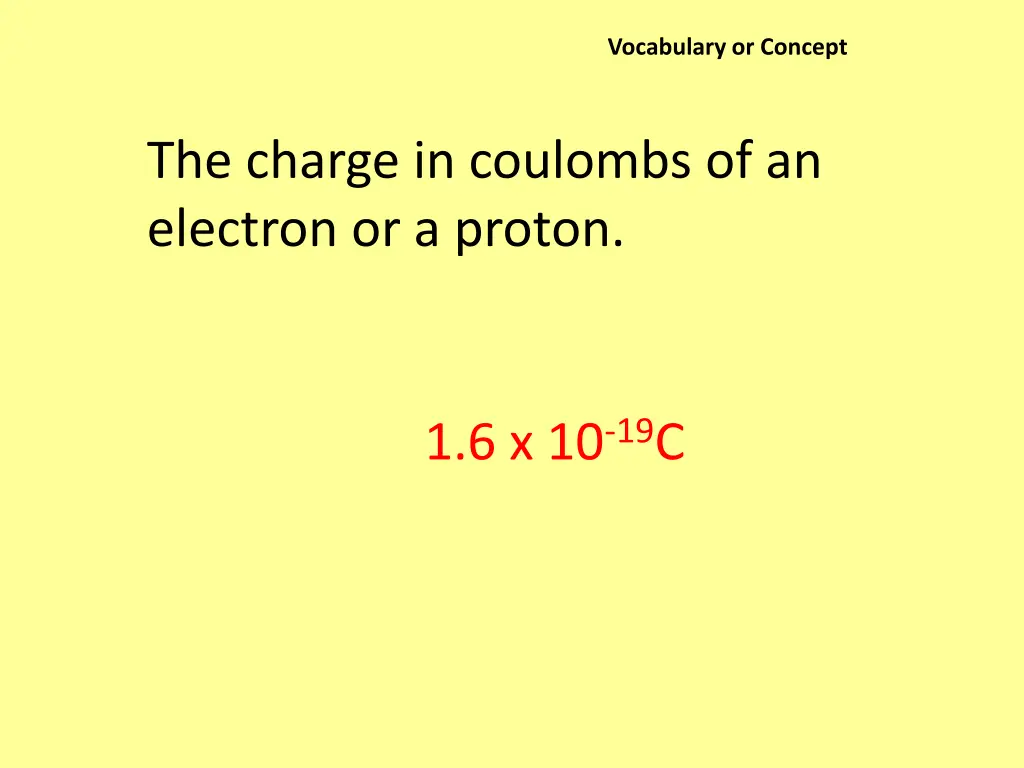 vocabulary or concept 14