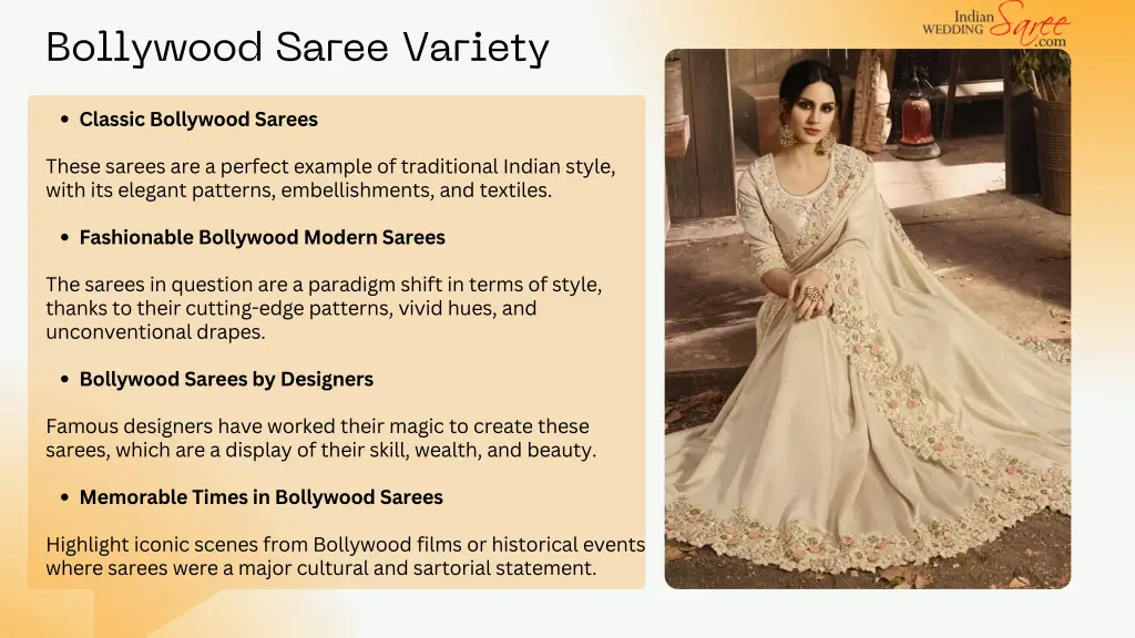 bollywood saree variety