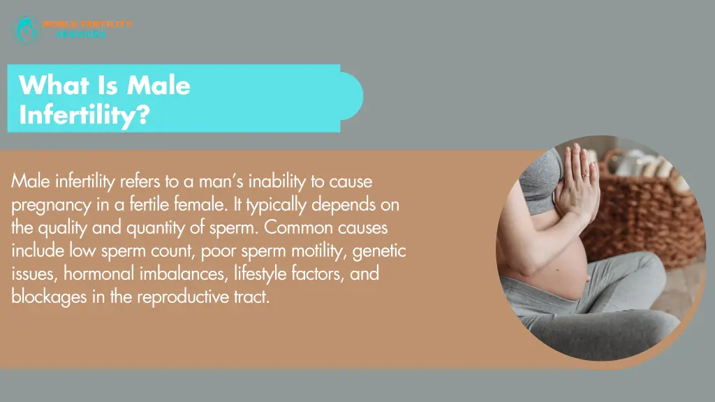 what is male infertility