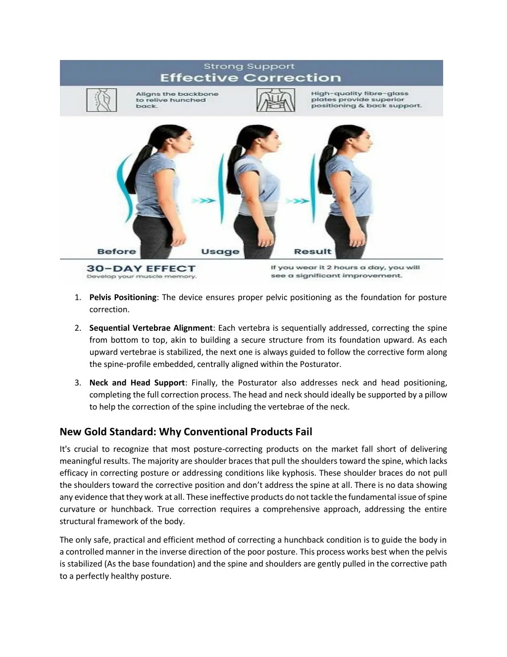 1 pelvis positioning the device ensures proper