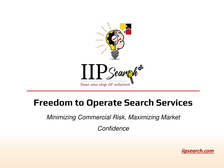 freedom to operate search services