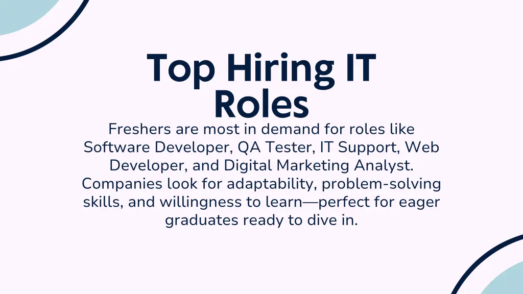 top hiring it roles