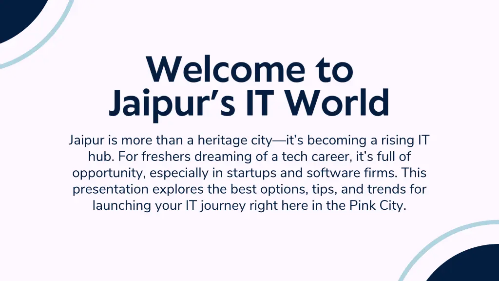 jaipur is more than a heritage city it s becoming