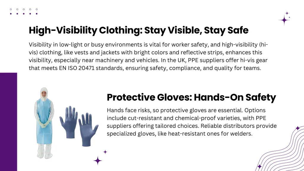 high visibility clothing stay visible stay safe