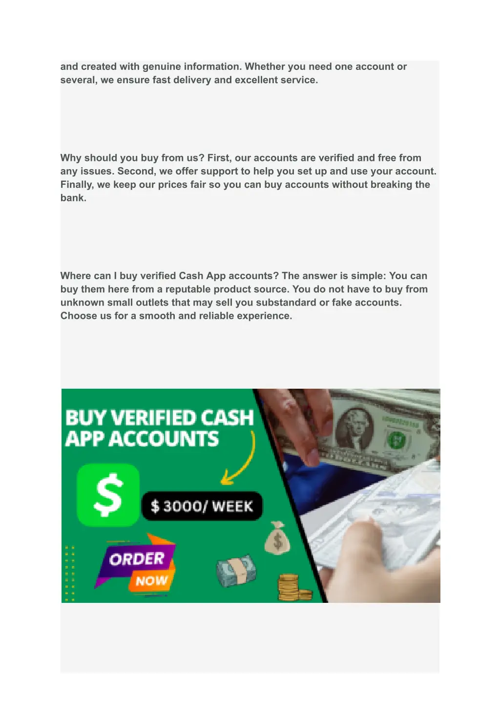 and created with genuine information whether