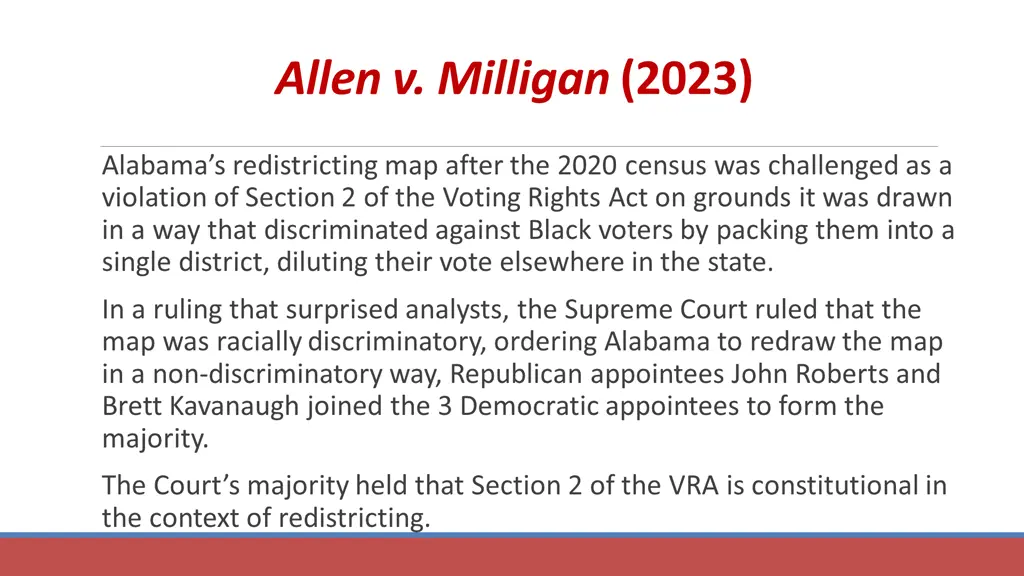 allen v milligan 2023