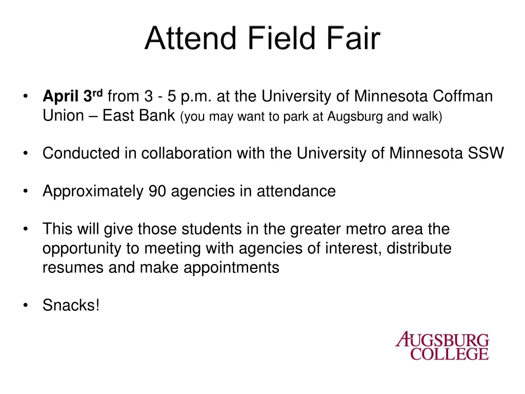 april 3 rd from 3 5 p m at the university