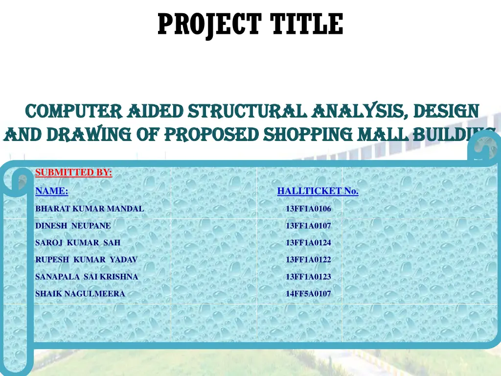 project title