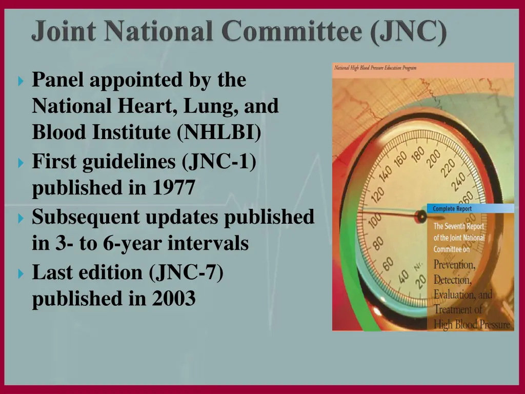 panel appointed by the national heart lung