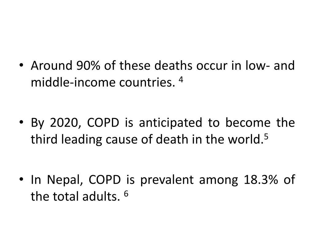 around 90 of these deaths occur in low and middle