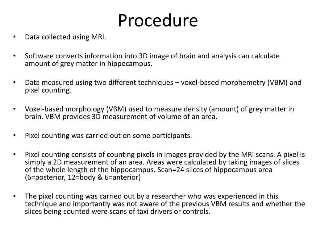 procedure