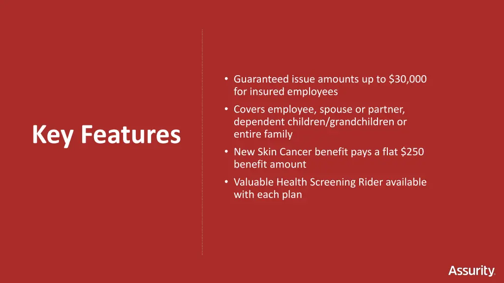 guaranteed issue amounts up to 30 000 for insured
