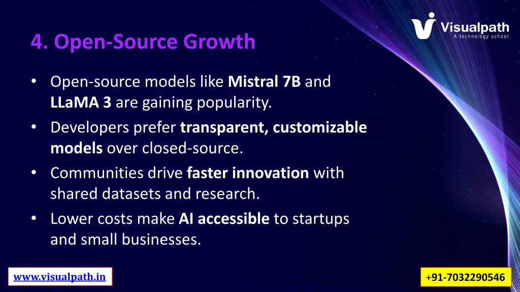 4 open source growth
