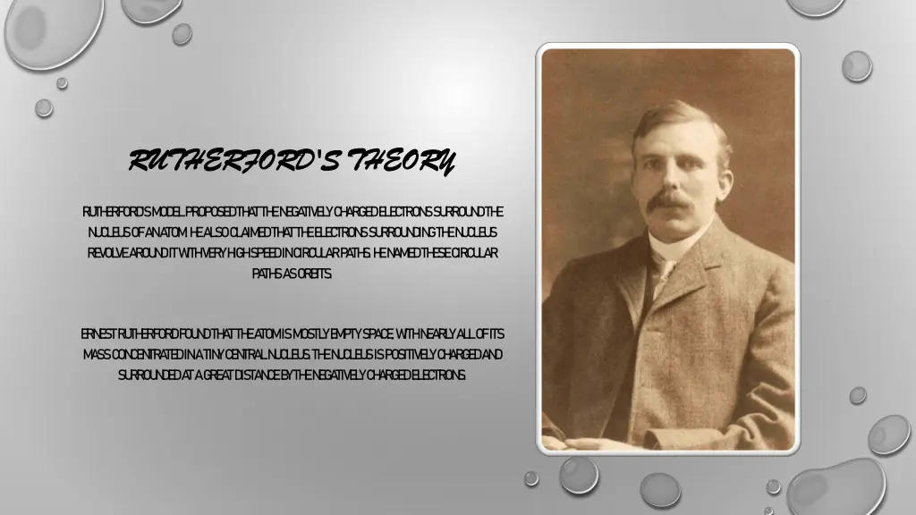 rutherford s theory rutherford s theory