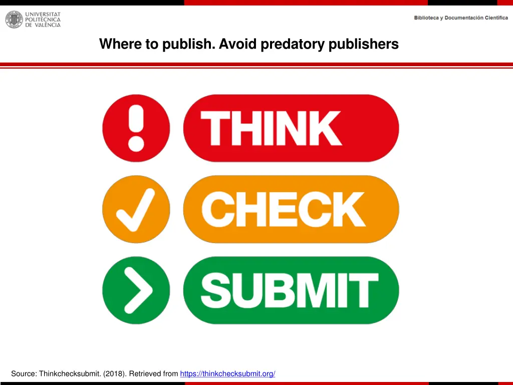 where to publish avoid predatory publishers