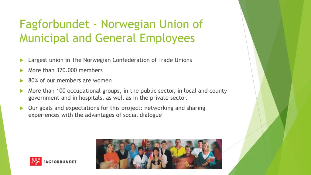 fagforbundet norwegian union of municipal