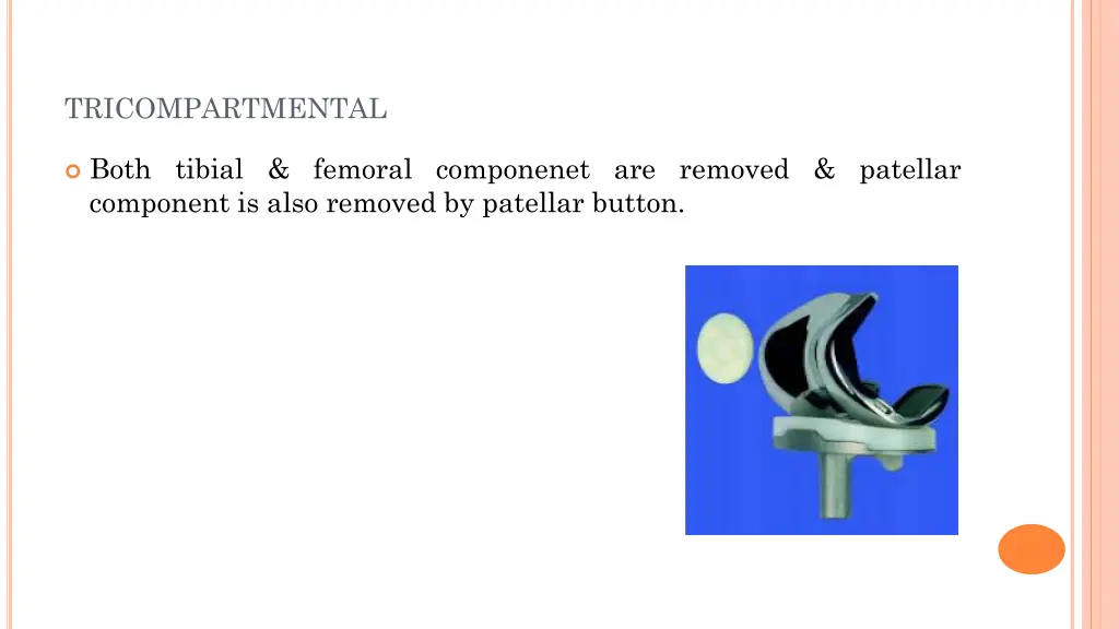 tricompartmental