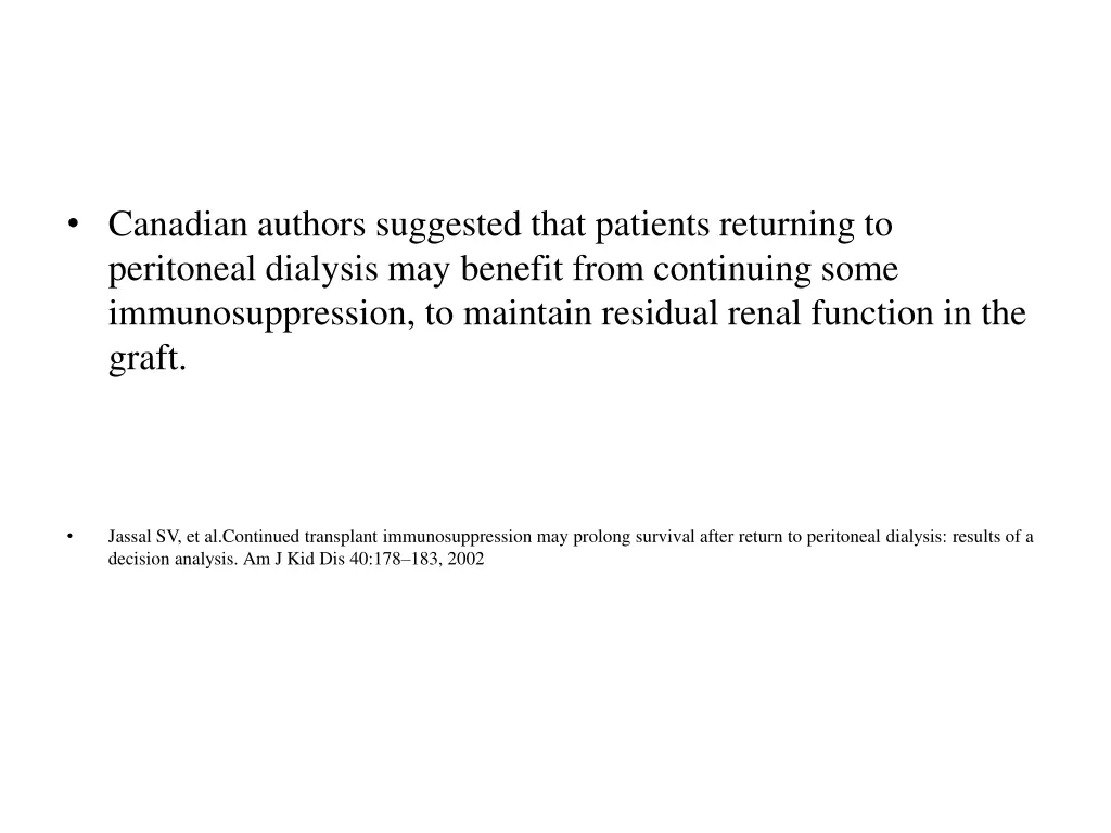 canadian authors suggested that patients