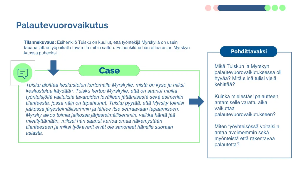 palautevuorovaikutus 2