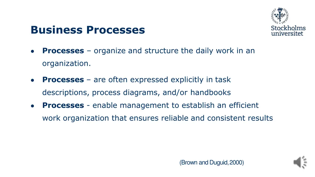 business processes