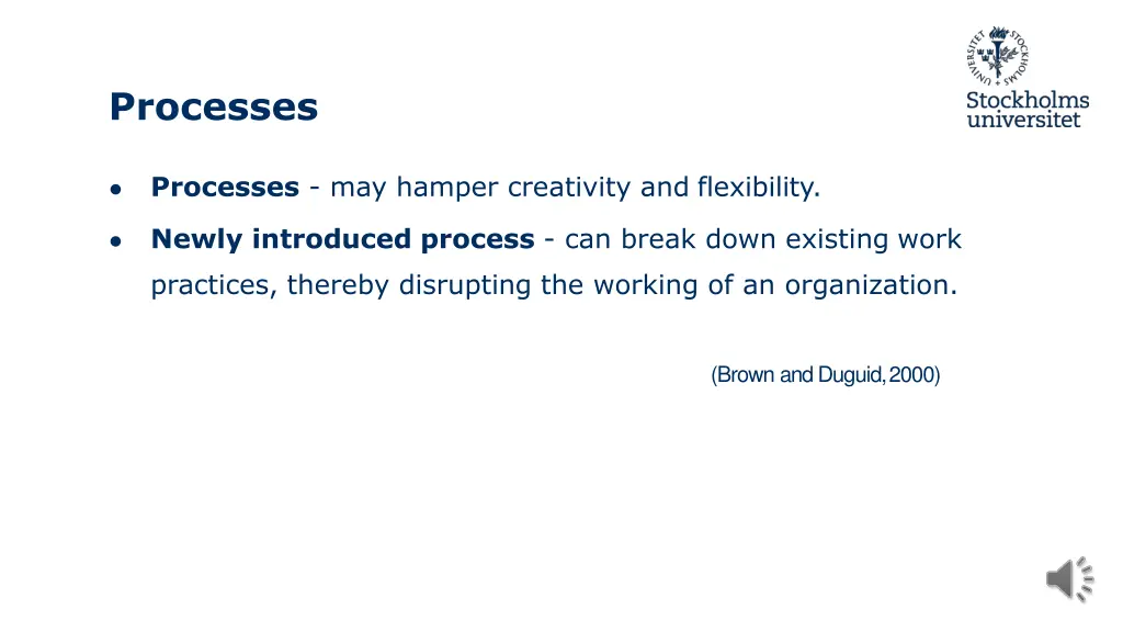 processes