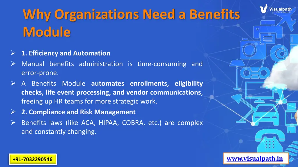 why organizations need a benefits module
