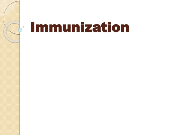 immunization immunization