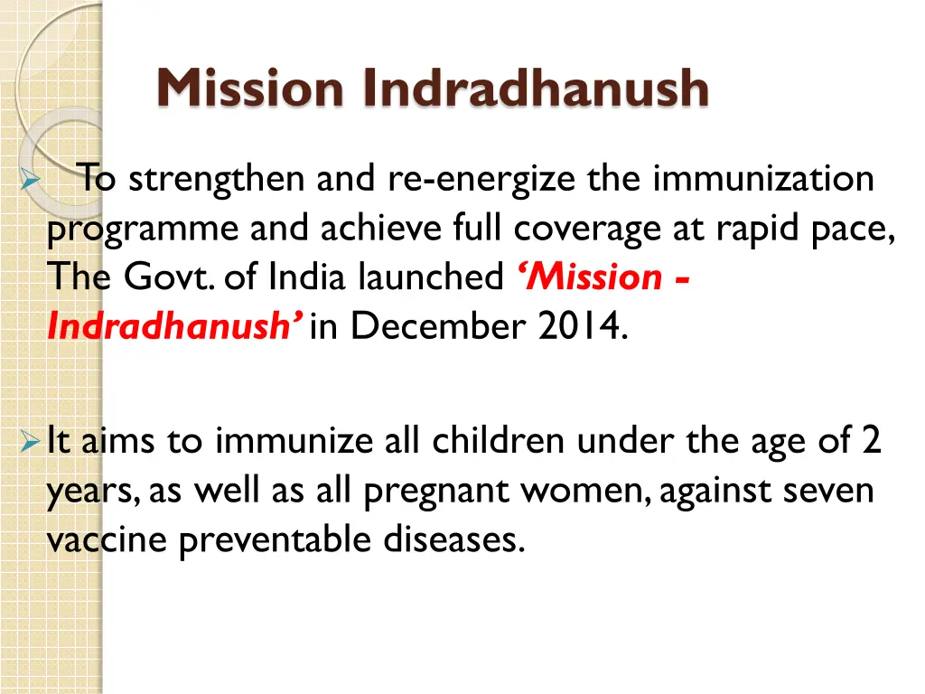 mission indradhanush