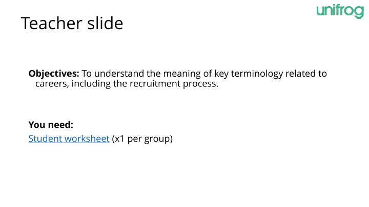 teacher slide