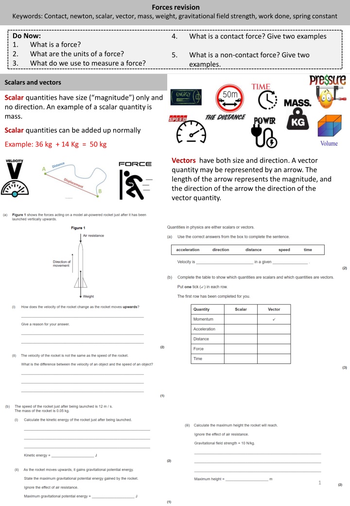 forces revision