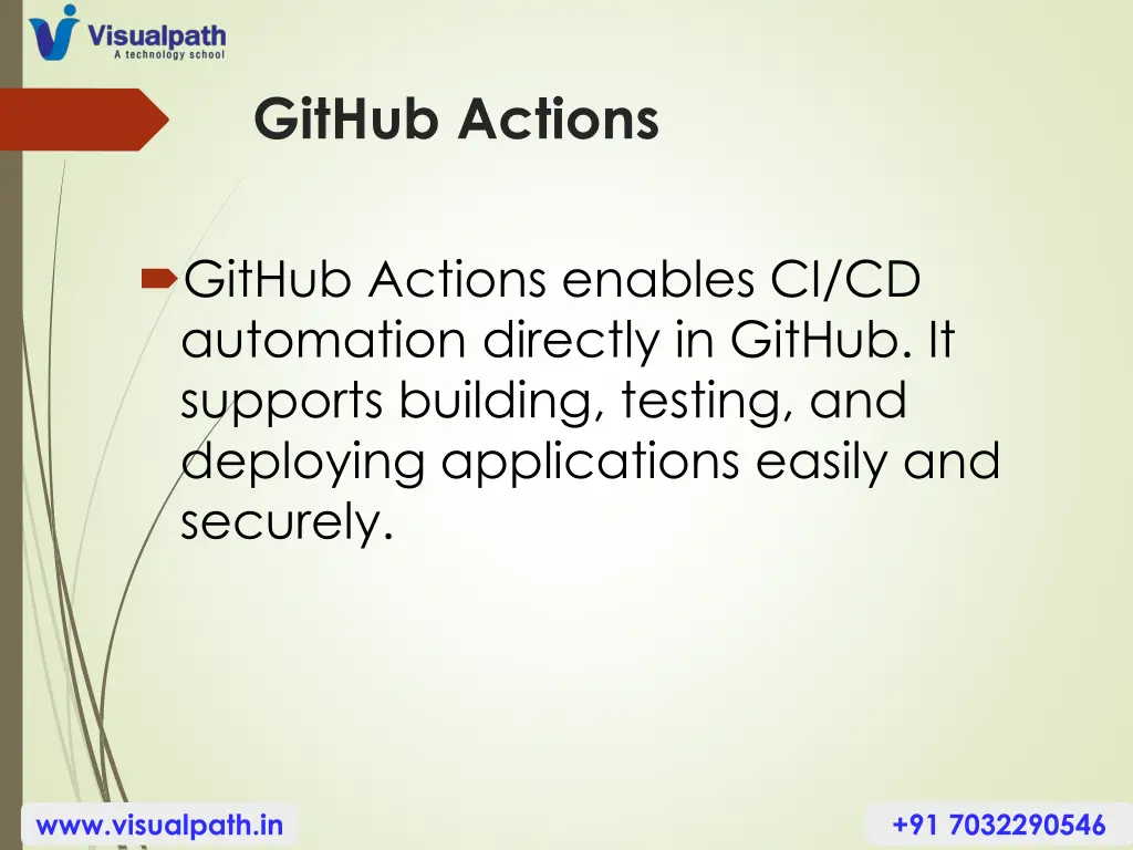 github actions