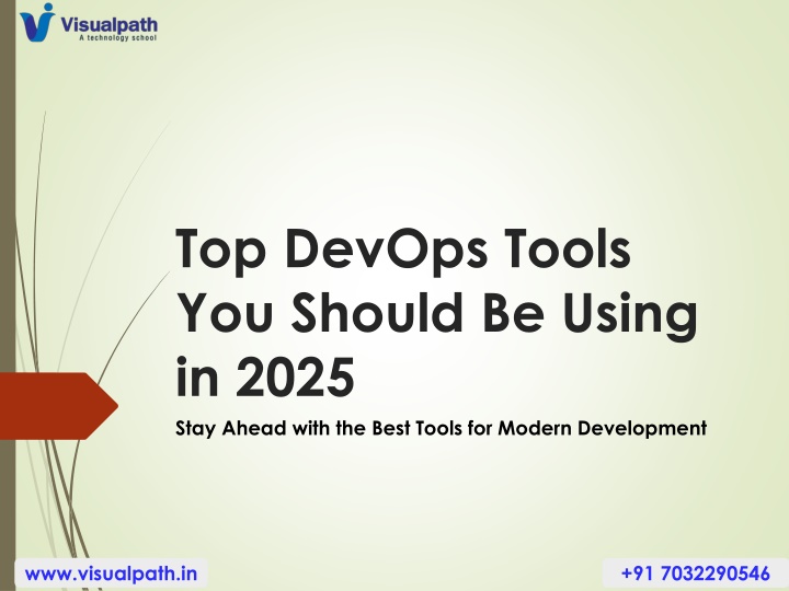 top devops tools you should be using in 2025 stay
