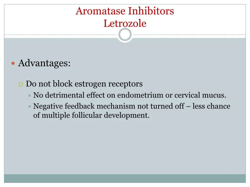 aromatase inhibitors letrozole