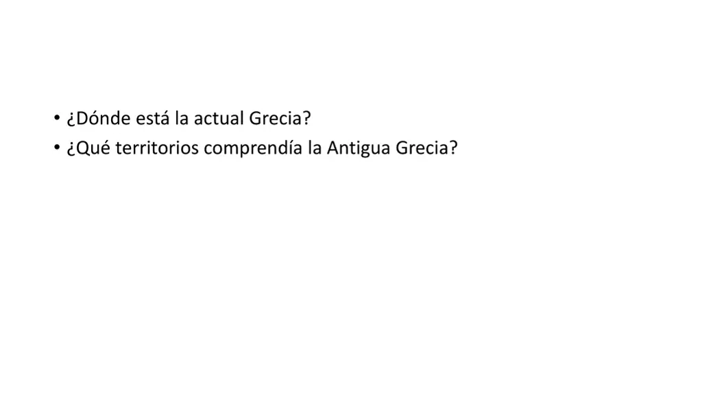 d nde est la actual grecia qu territorios