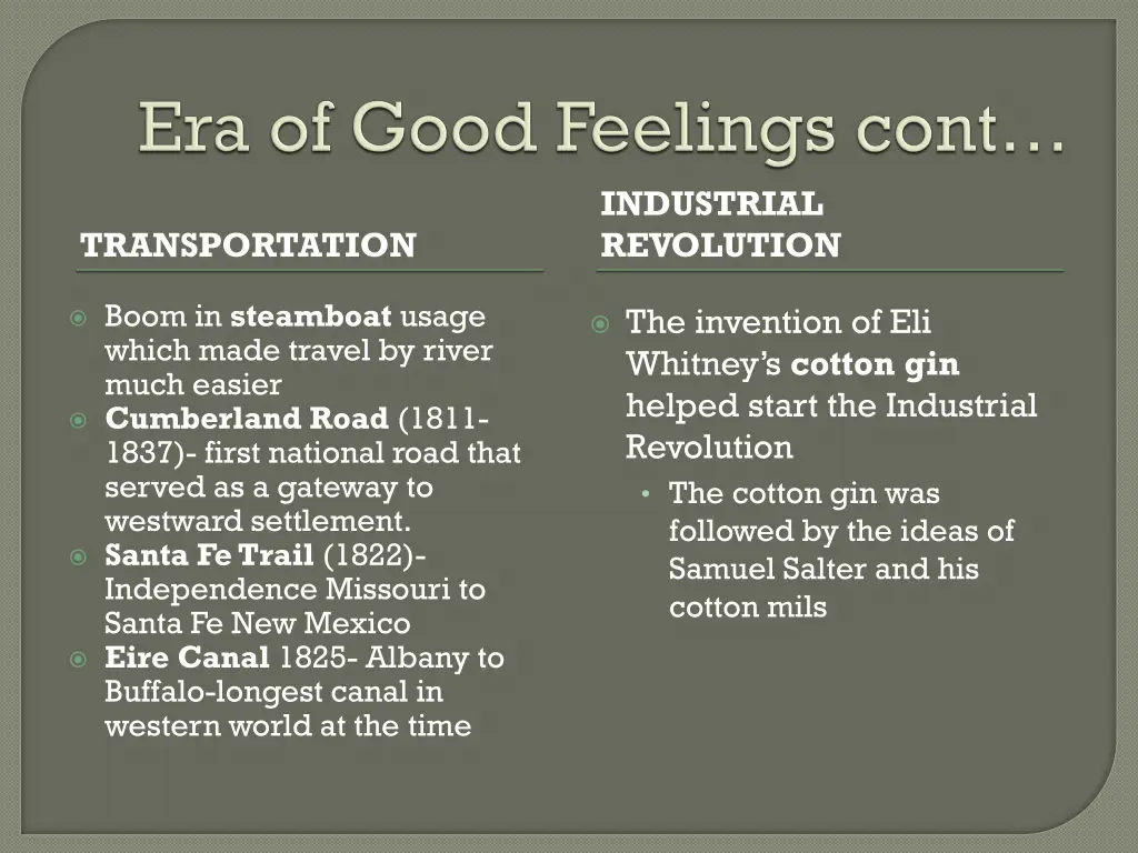 industrial revolution