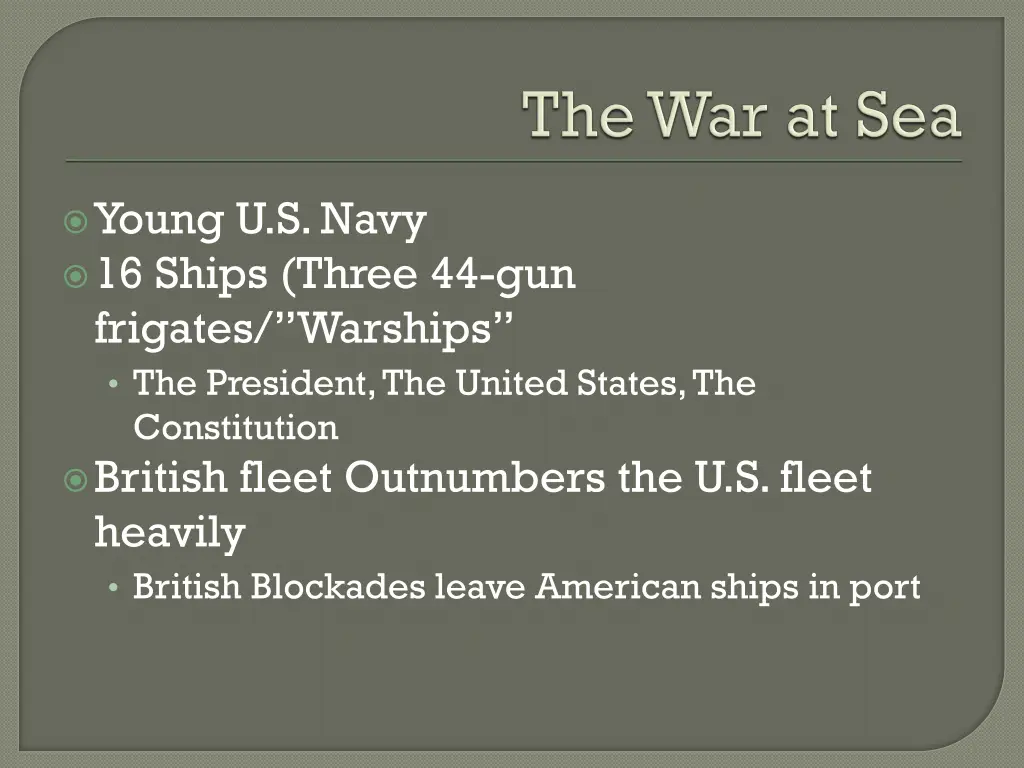 young u s navy 16 ships three 44 gun frigates