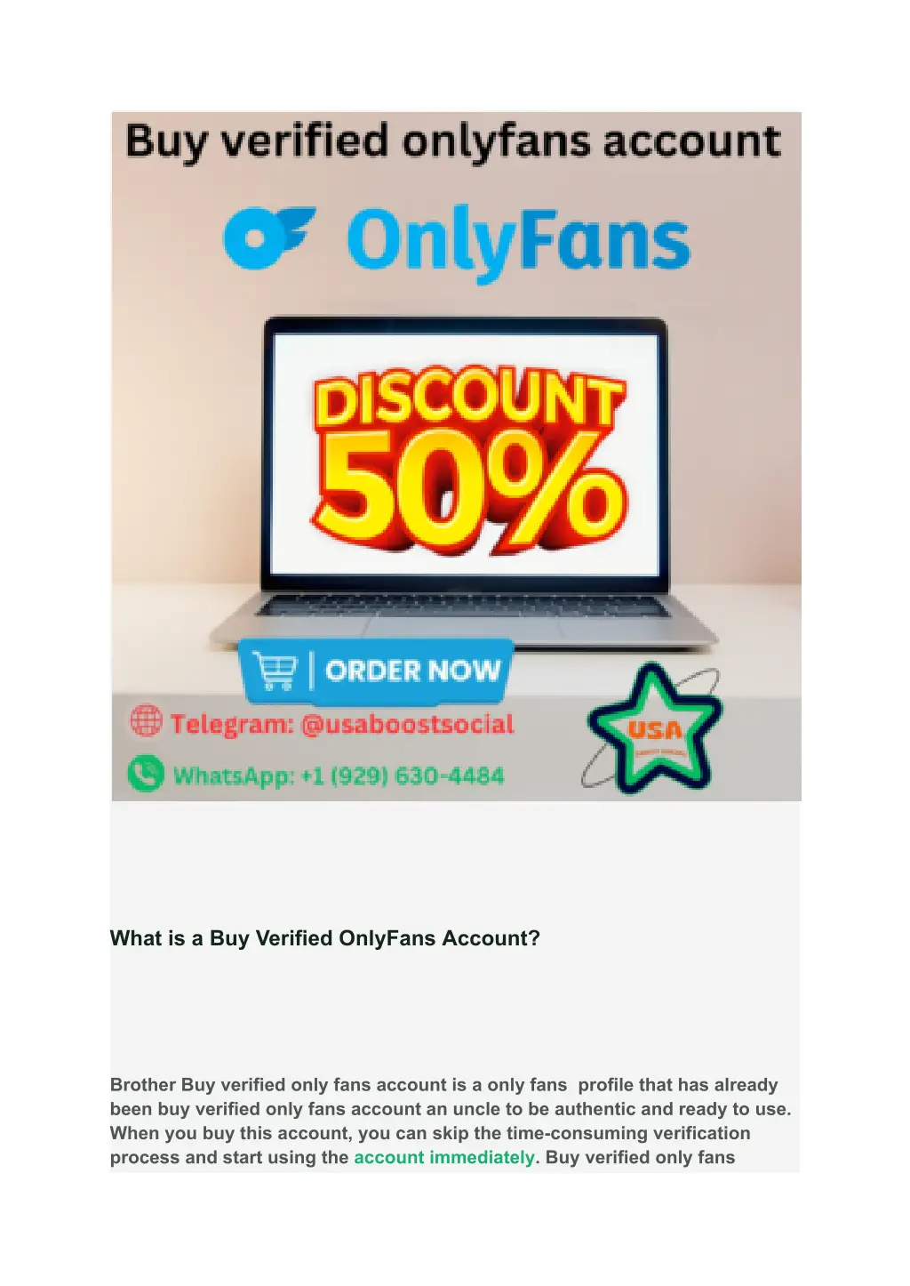what is a buy verified onlyfans account