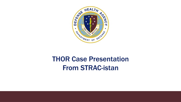 thor case presentation from strac istan
