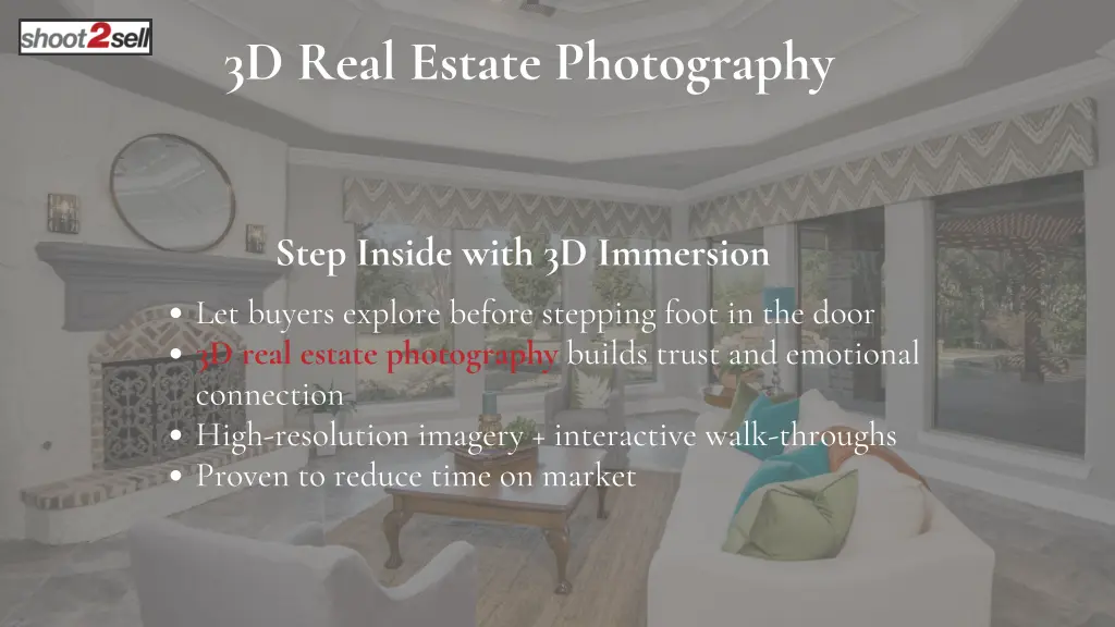 3d real estate photography