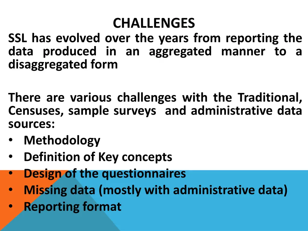 challenges